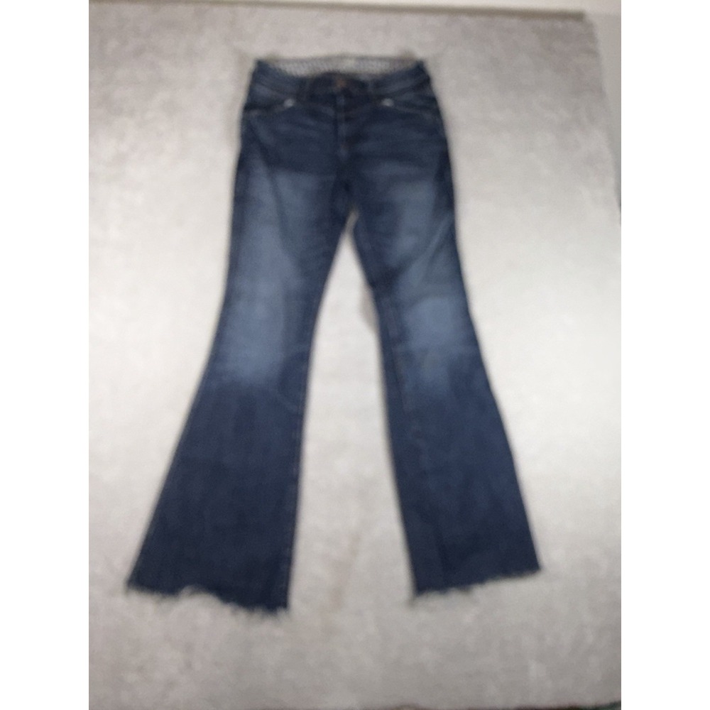 ariat missouri jeans womens flare raw hem fray 31L